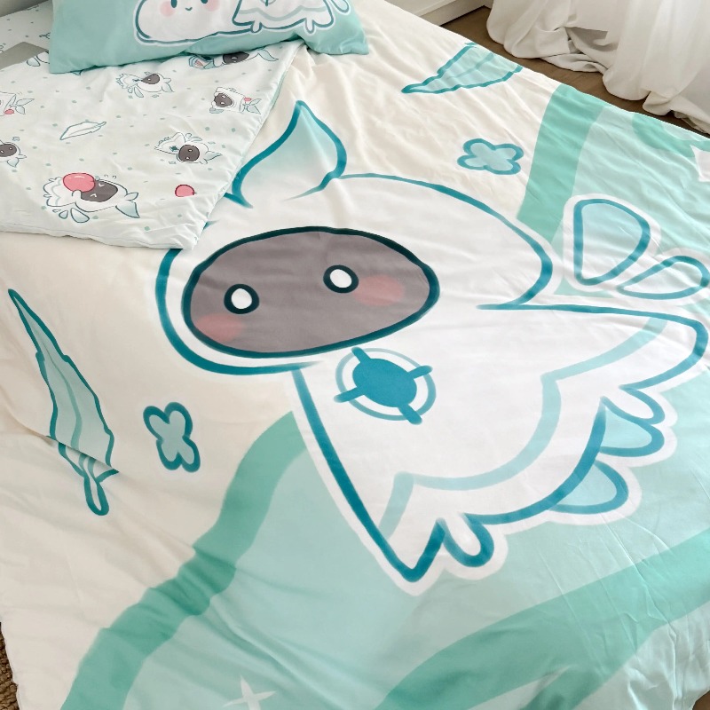 Bedding - Honkai: Star Rail Venti Yatak Takımı,