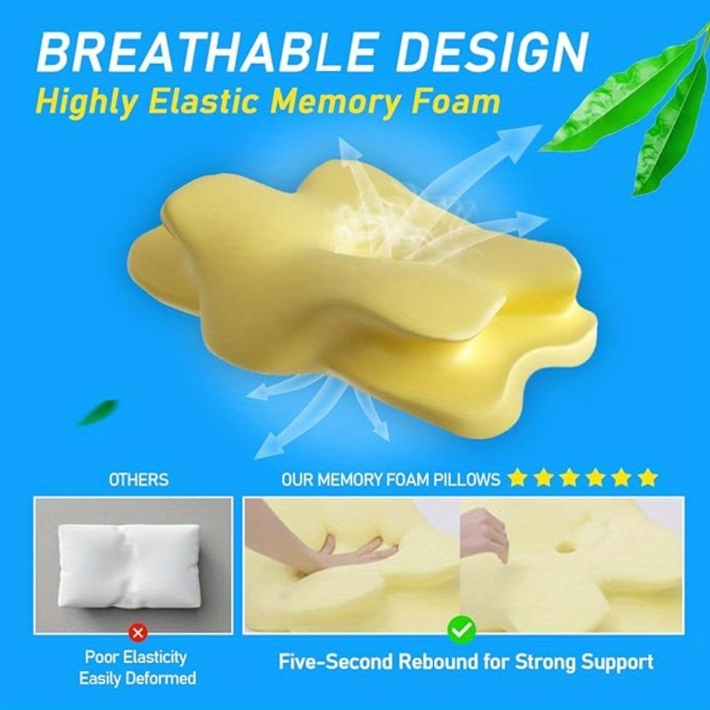 Boyun Ağrısı Giderici için 1 a - Memory Foam Orthopedic Pillow Neck Pain incelemesi ve fiyatı