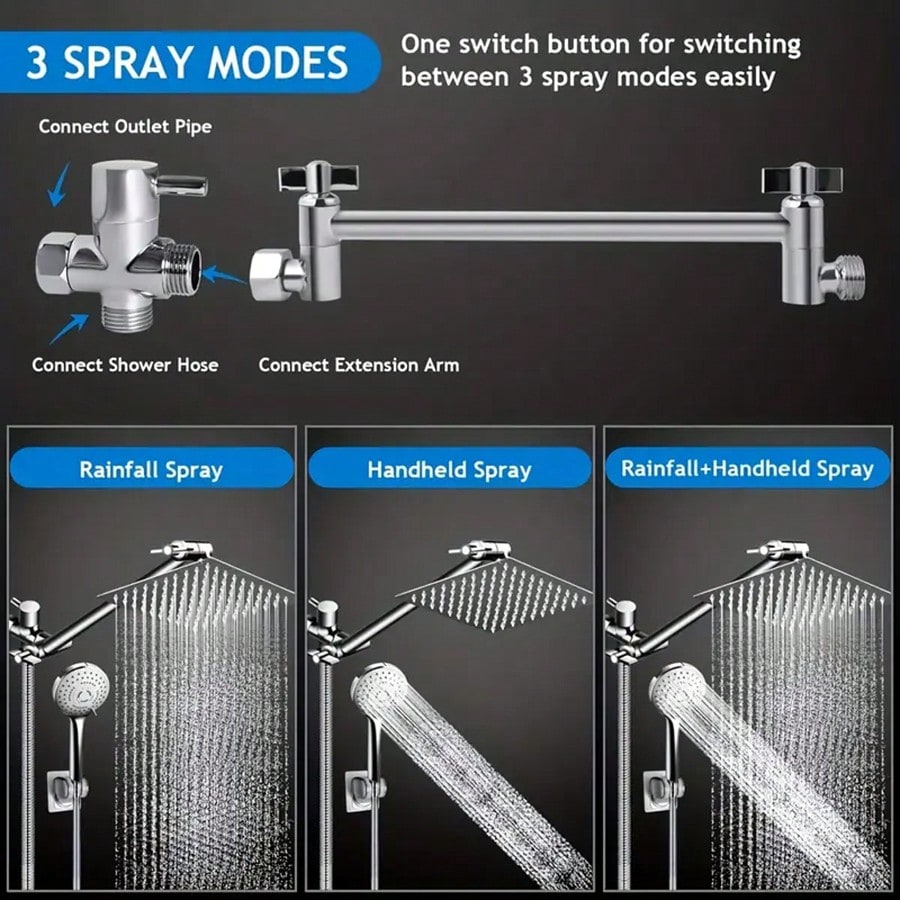 Yüksek Basınçlı Duş Başlığı ve - High Pressure Shower Head Handheld incelemesi ve fiyatı