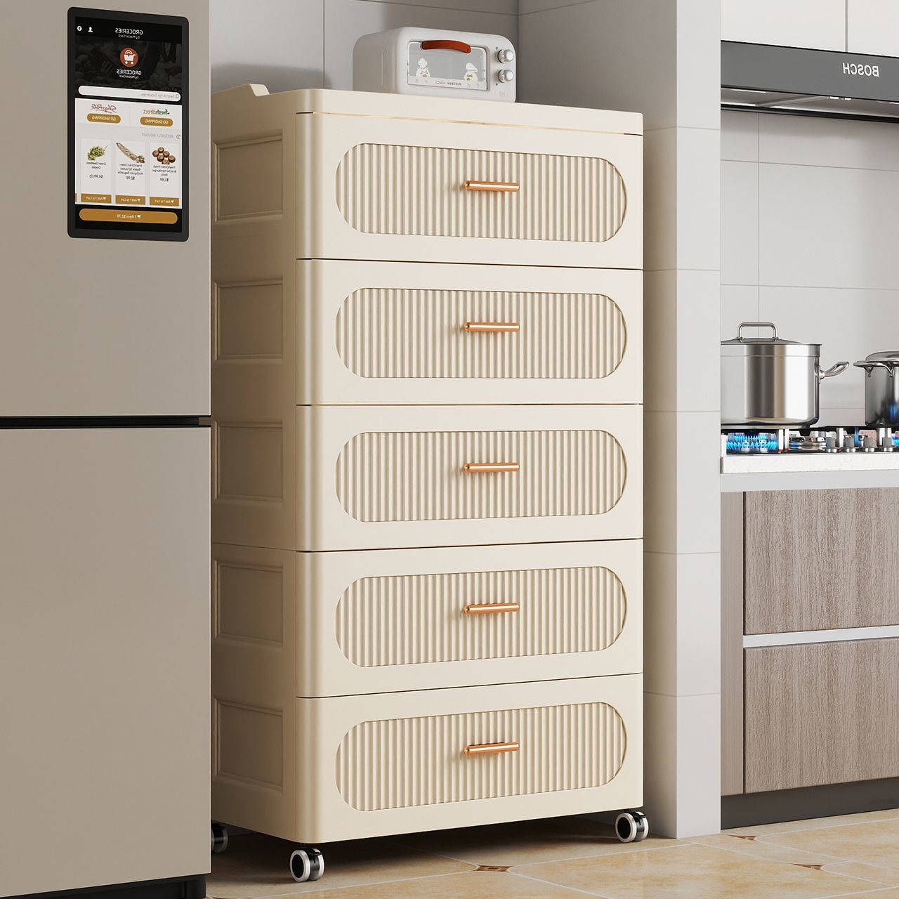 Çok Katlı Ev Depolama Dolabı - - Kitchen incelemesi ve fiyatı